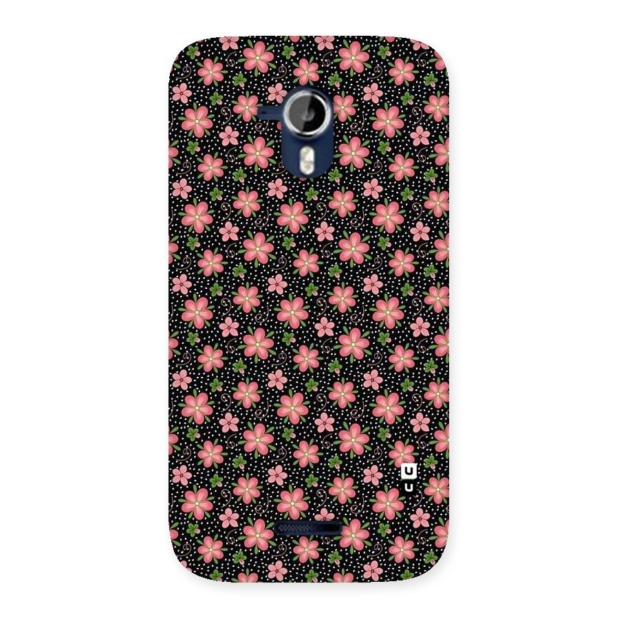 Cute Tiny Flowers Back Case for Micromax Canvas Magnus A117