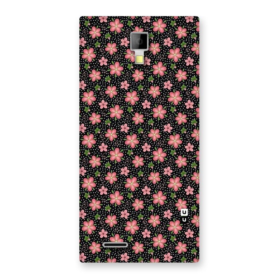 Cute Tiny Flowers Back Case for Micromax Canvas Xpress A99