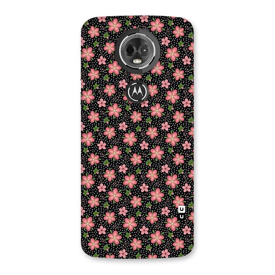 Cute Tiny Flowers Back Case for Moto E5 Plus