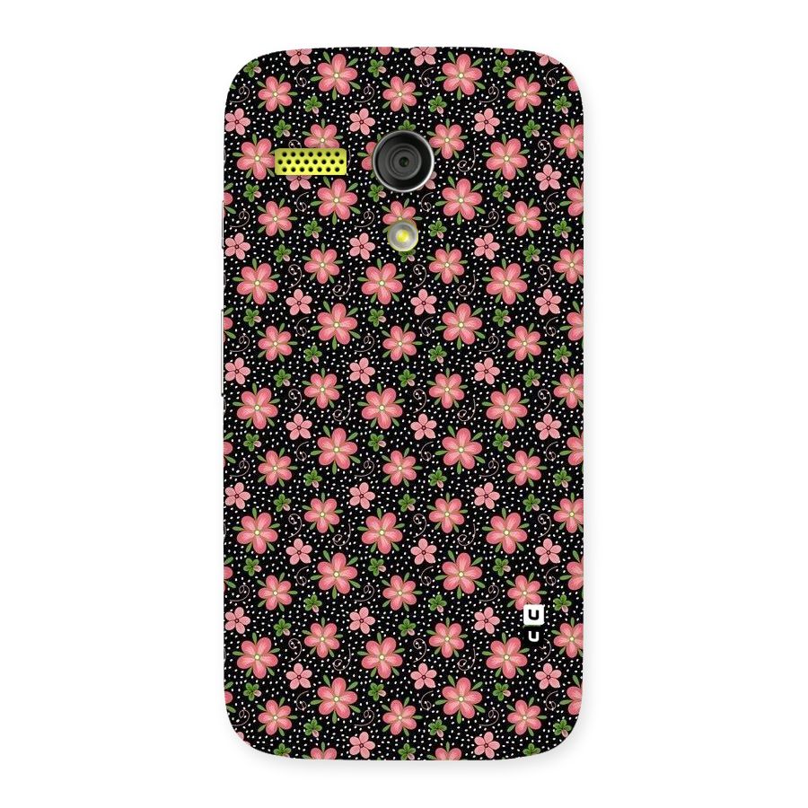 Cute Tiny Flowers Back Case for Moto G