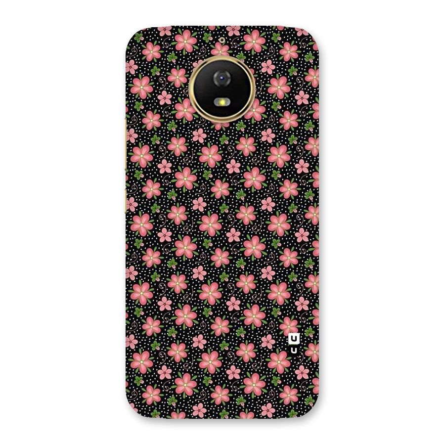 Cute Tiny Flowers Back Case for Moto G5s