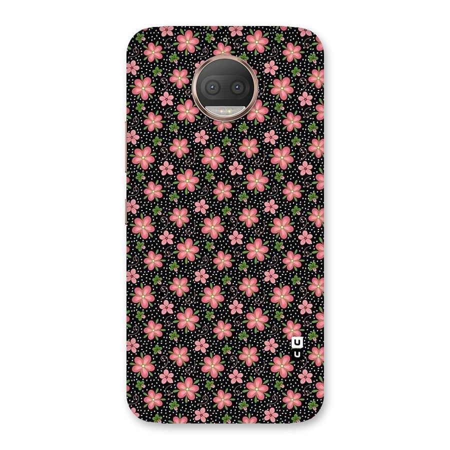 Cute Tiny Flowers Back Case for Moto G5s Plus