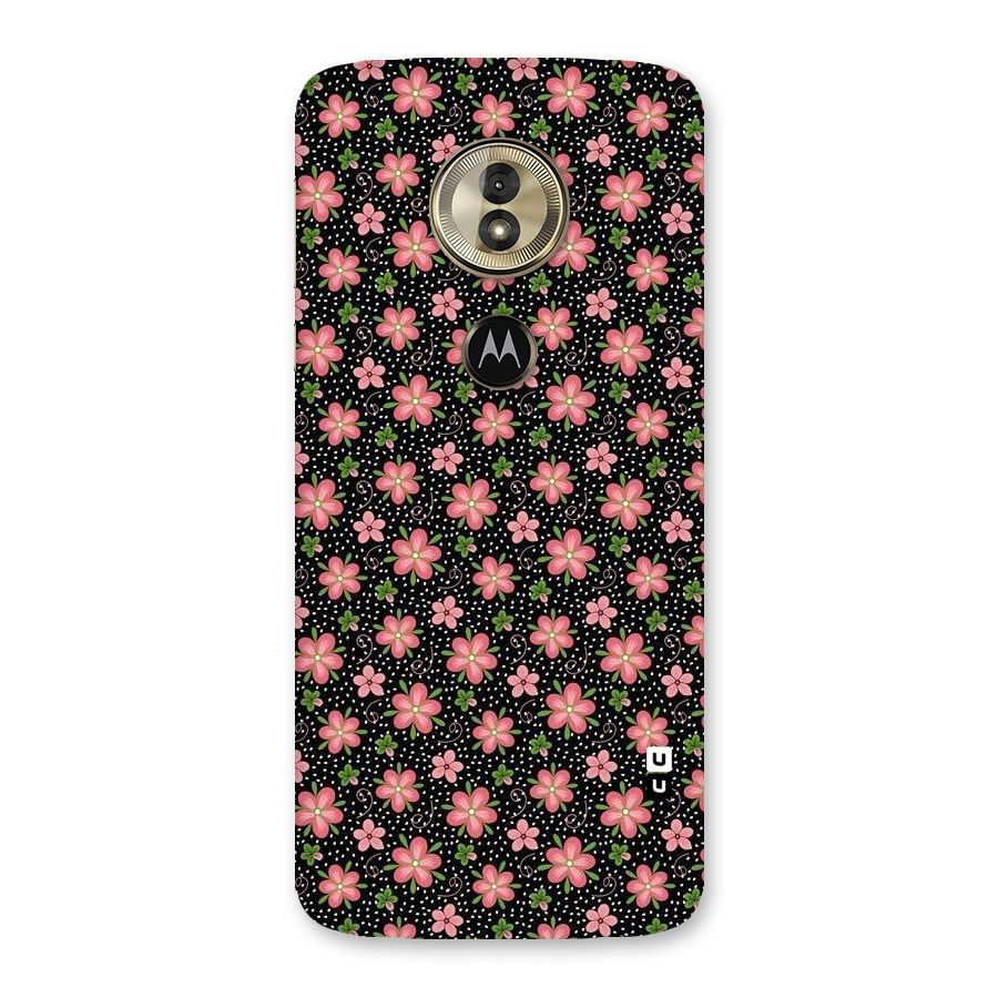 Cute Tiny Flowers Back Case for Moto G6 Play