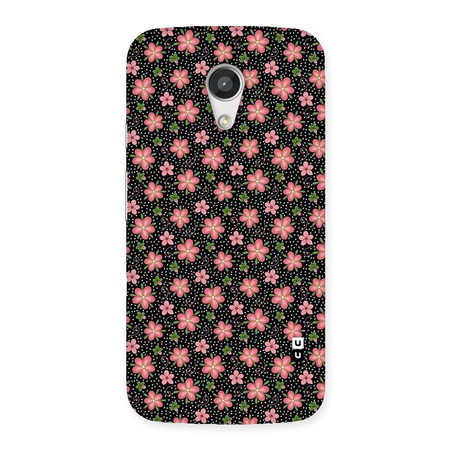 Cute Tiny Flowers Back Case for Moto G 2nd Gen