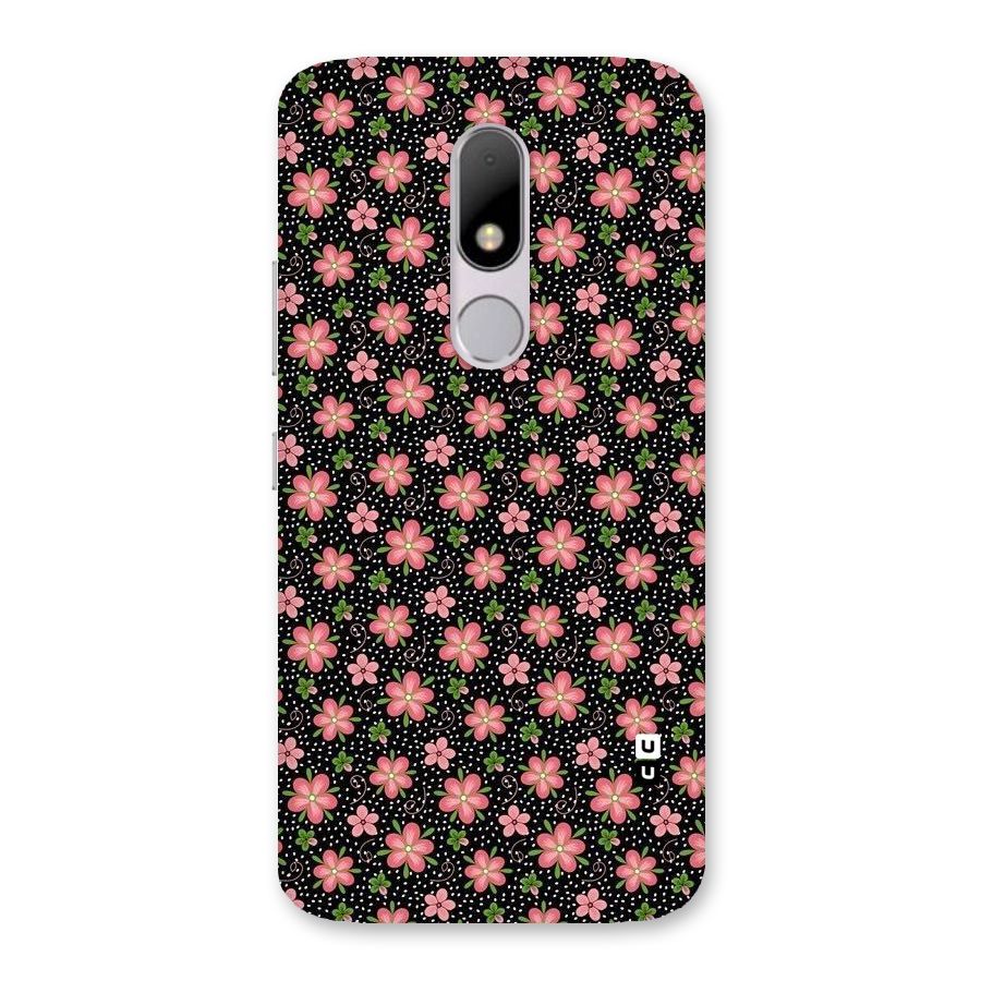 Cute Tiny Flowers Back Case for Moto M
