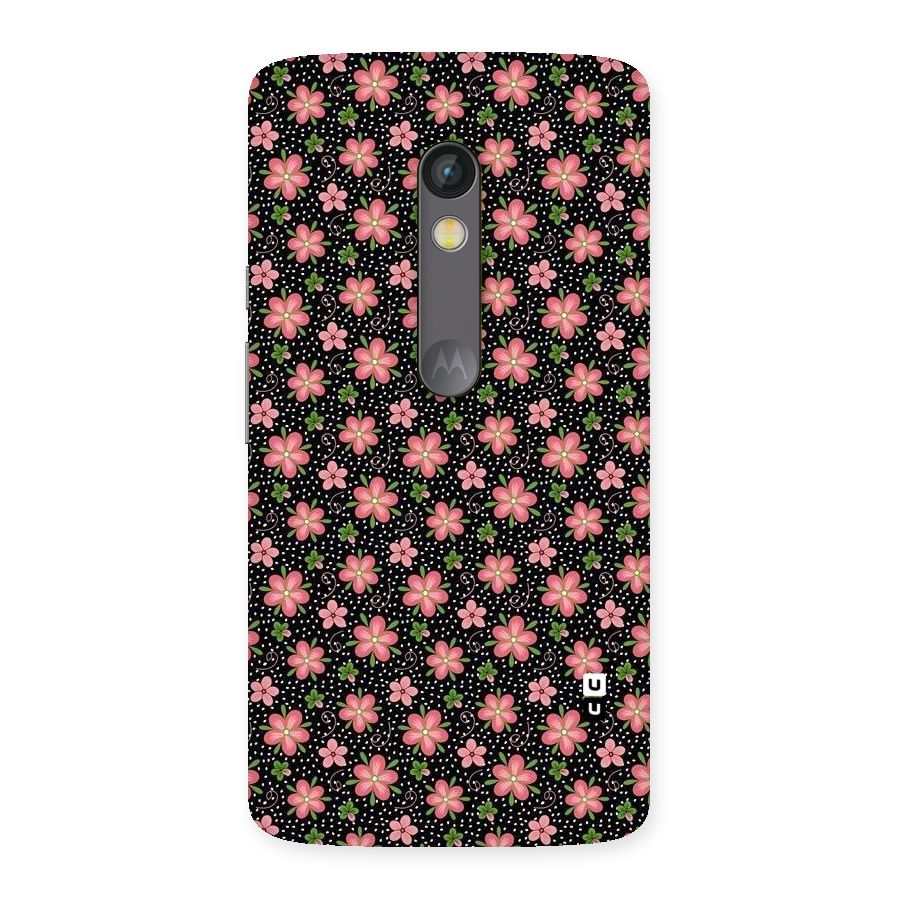 Cute Tiny Flowers Back Case for Moto X Play