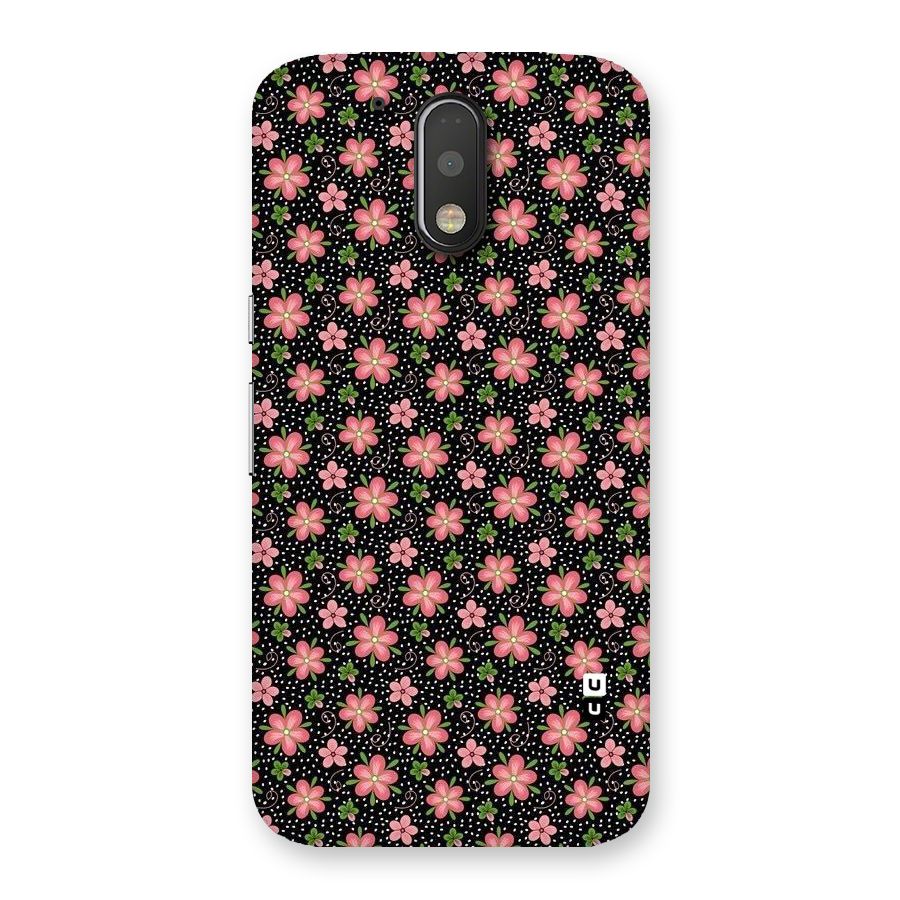 Cute Tiny Flowers Back Case for Motorola Moto G4 Plus