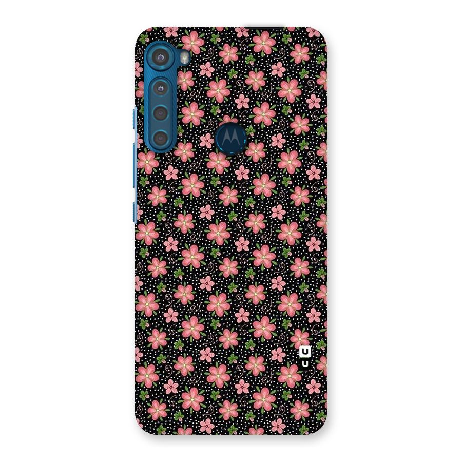 Cute Tiny Flowers Back Case for Motorola One Fusion Plus