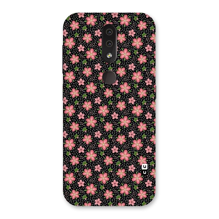 Cute Tiny Flowers Back Case for Nokia 4.2