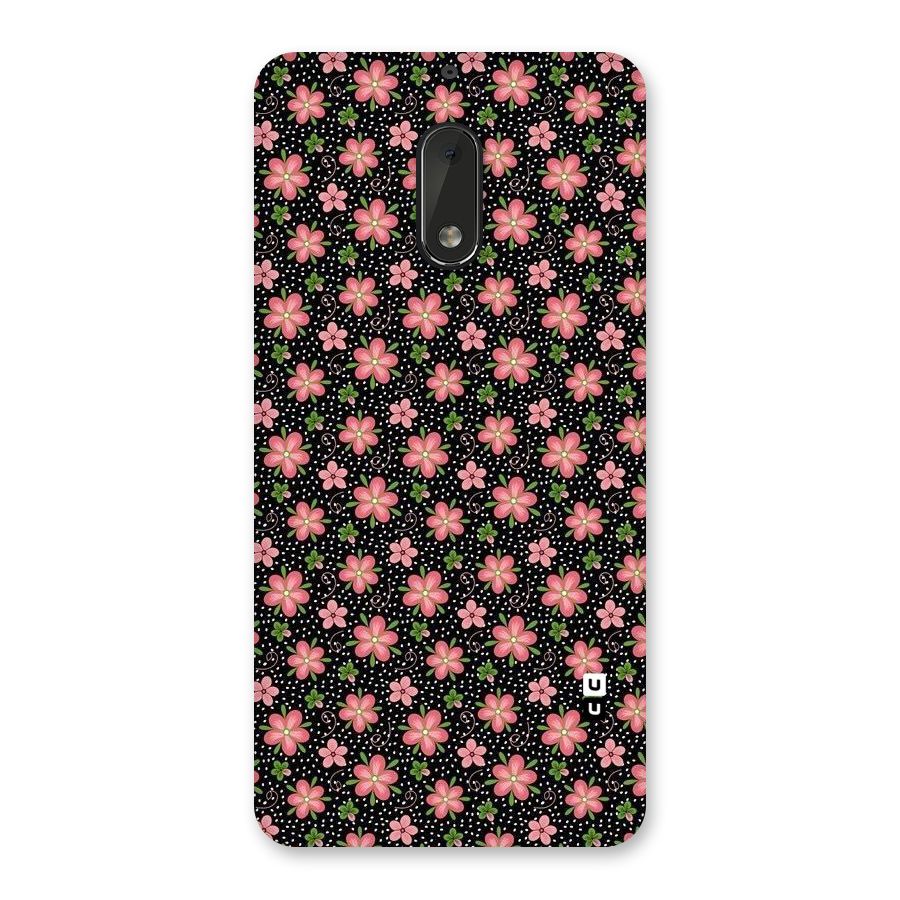 Cute Tiny Flowers Back Case for Nokia 6