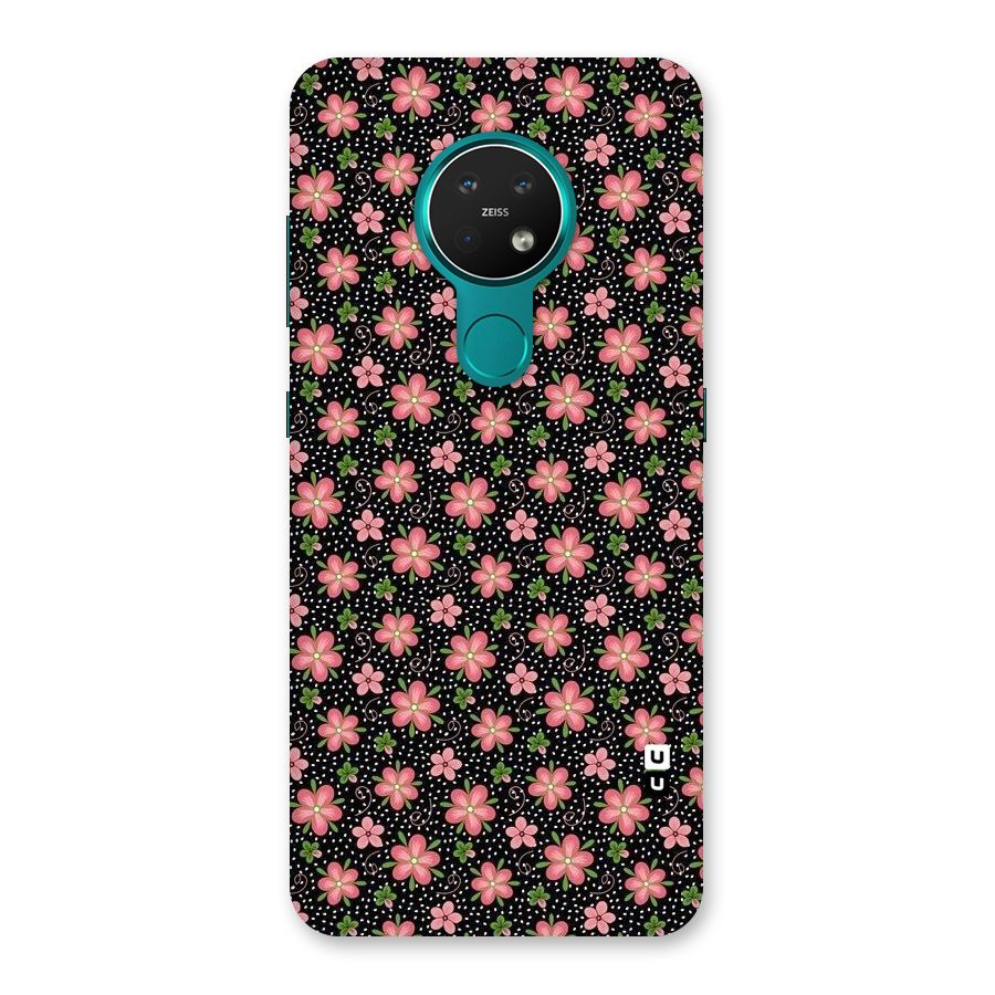 Cute Tiny Flowers Back Case for Nokia 7.2