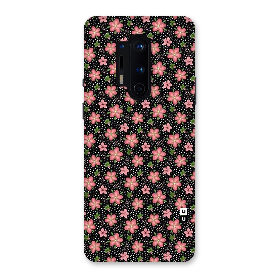 Cute Tiny Flowers Back Case for OnePlus 8 Pro