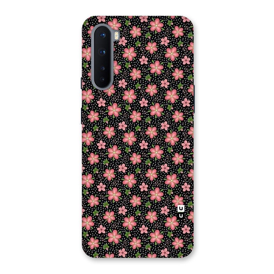 Cute Tiny Flowers Back Case for OnePlus Nord