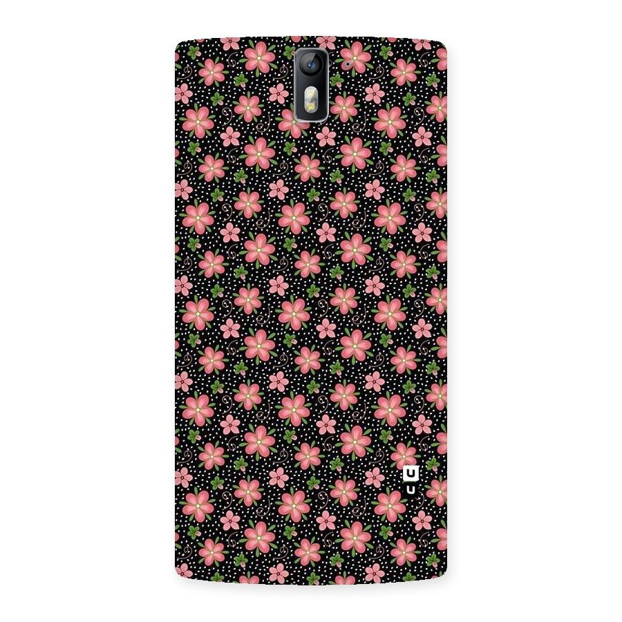 Cute Tiny Flowers Back Case for One Plus One