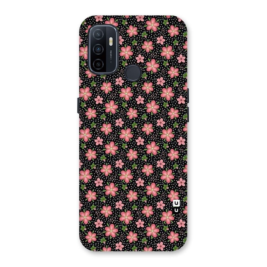 Cute Tiny Flowers Back Case for Oppo A32