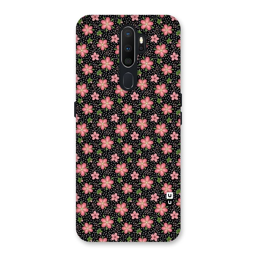 Cute Tiny Flowers Back Case for Oppo A5 (2020)
