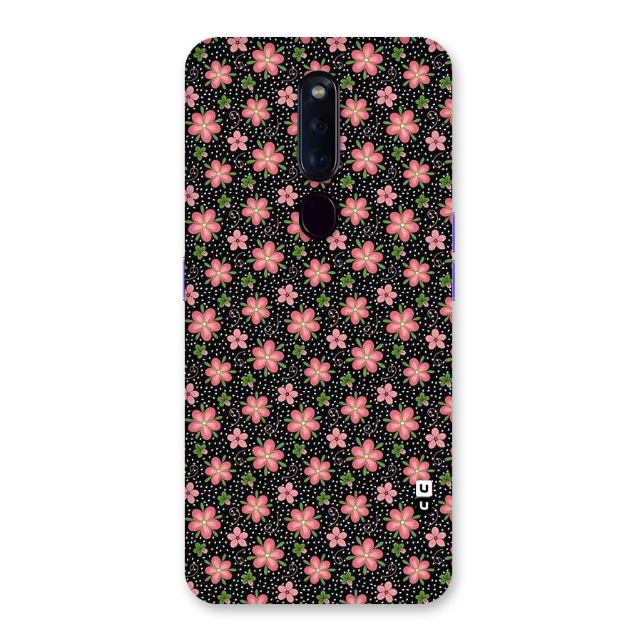 Cute Tiny Flowers Back Case for Oppo F11 Pro