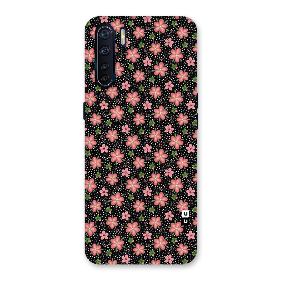 Cute Tiny Flowers Back Case for Oppo F15