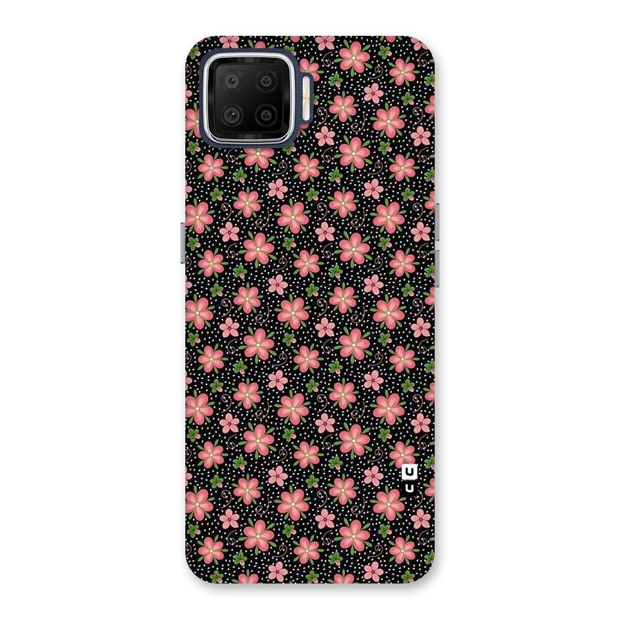 Cute Tiny Flowers Back Case for Oppo F17