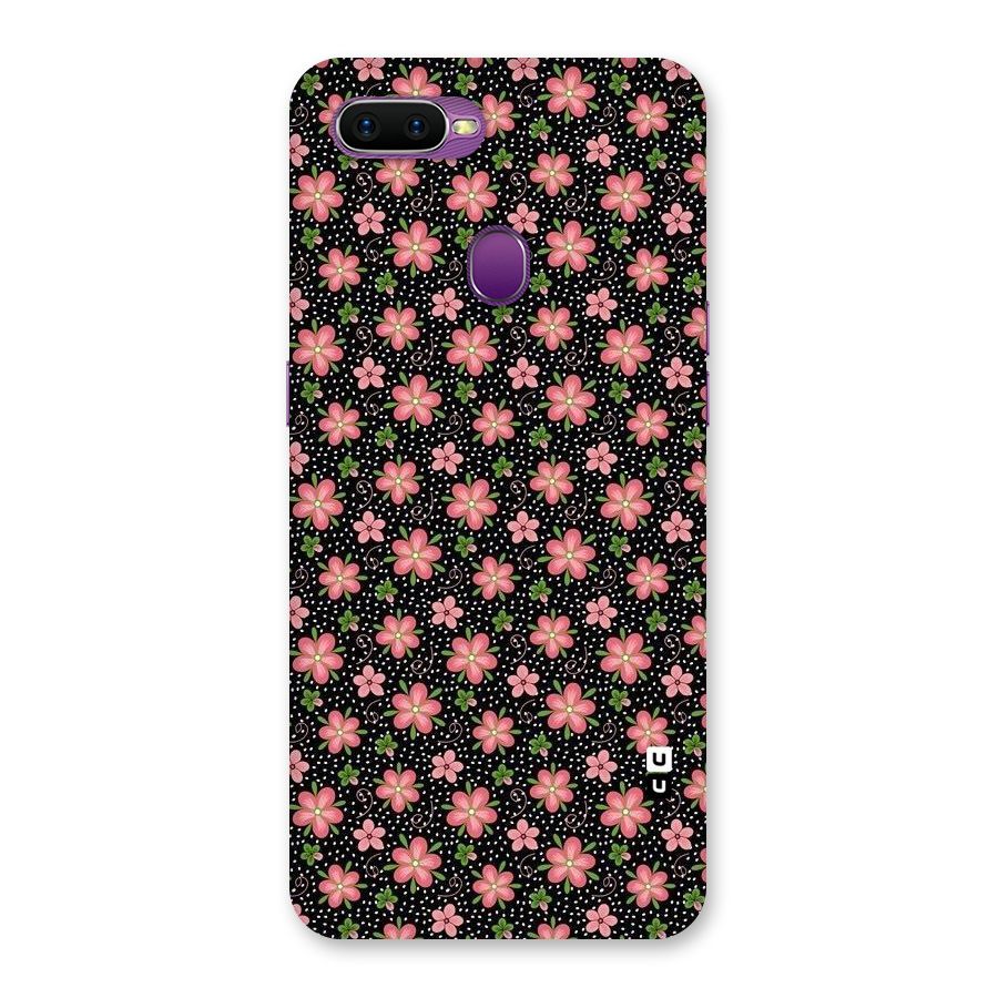 Cute Tiny Flowers Back Case for Oppo F9