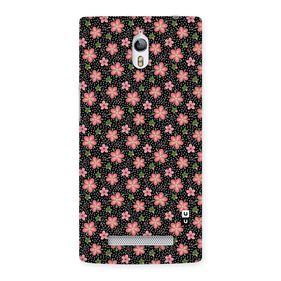 Cute Tiny Flowers Back Case for Oppo Find 7