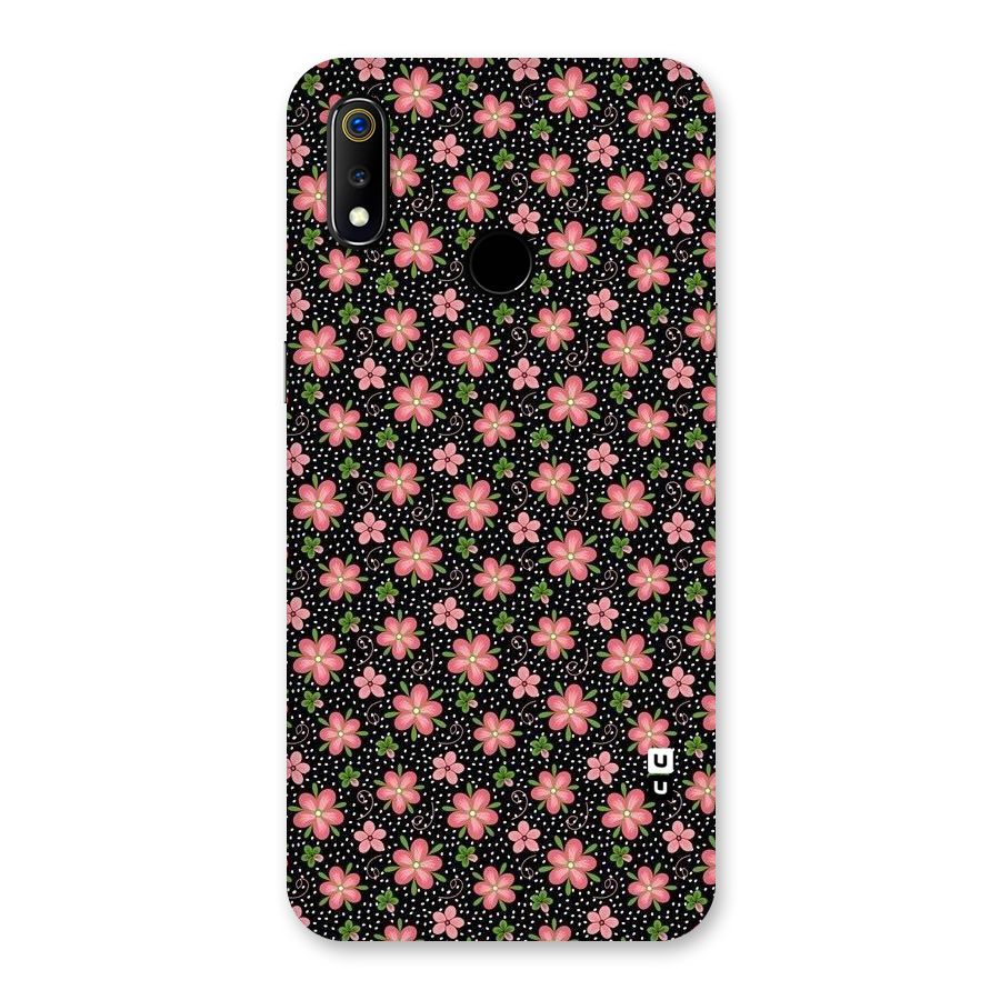 Cute Tiny Flowers Back Case for Realme 3