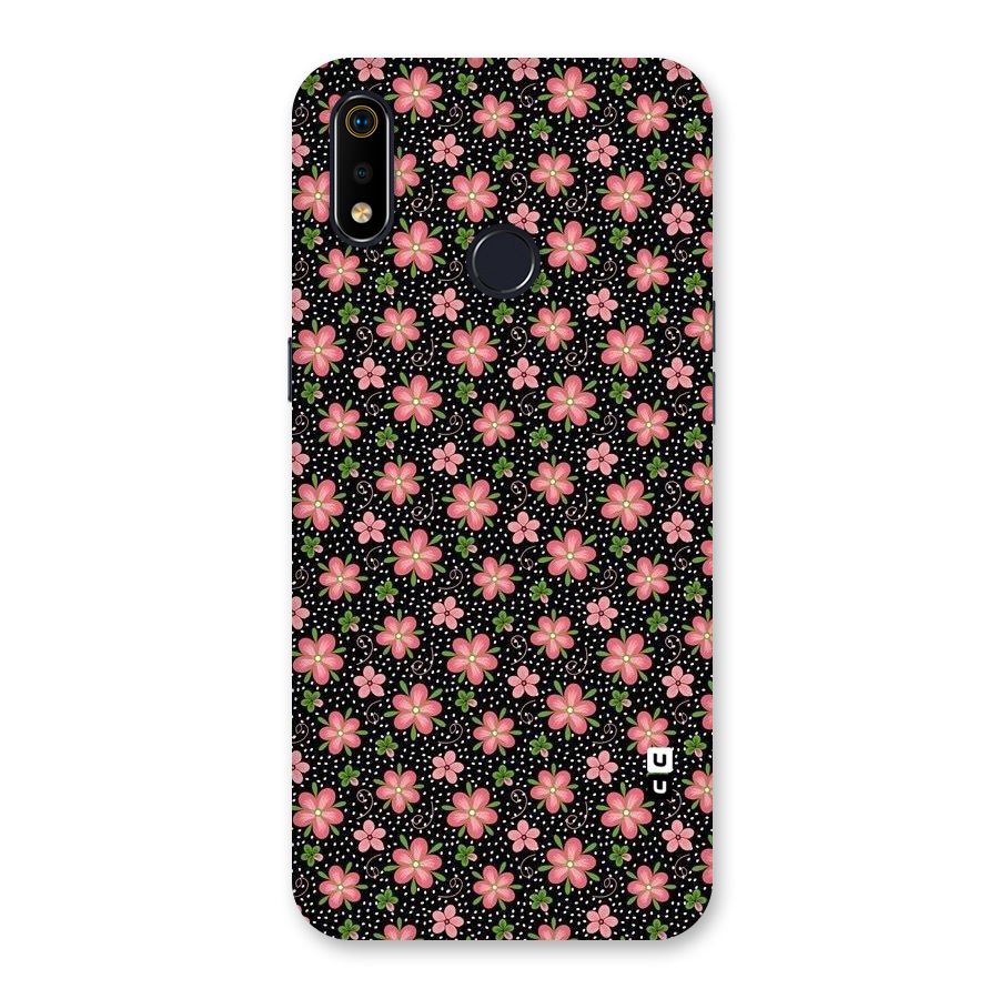 Cute Tiny Flowers Back Case for Realme 3i
