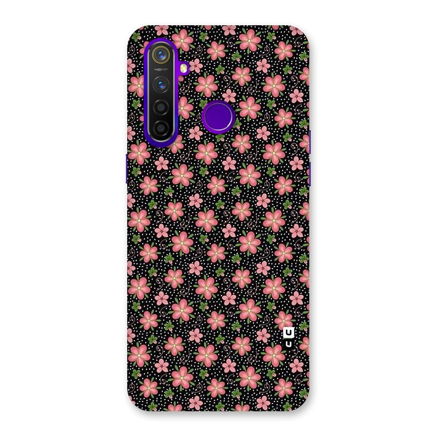 Cute Tiny Flowers Back Case for Realme 5 Pro