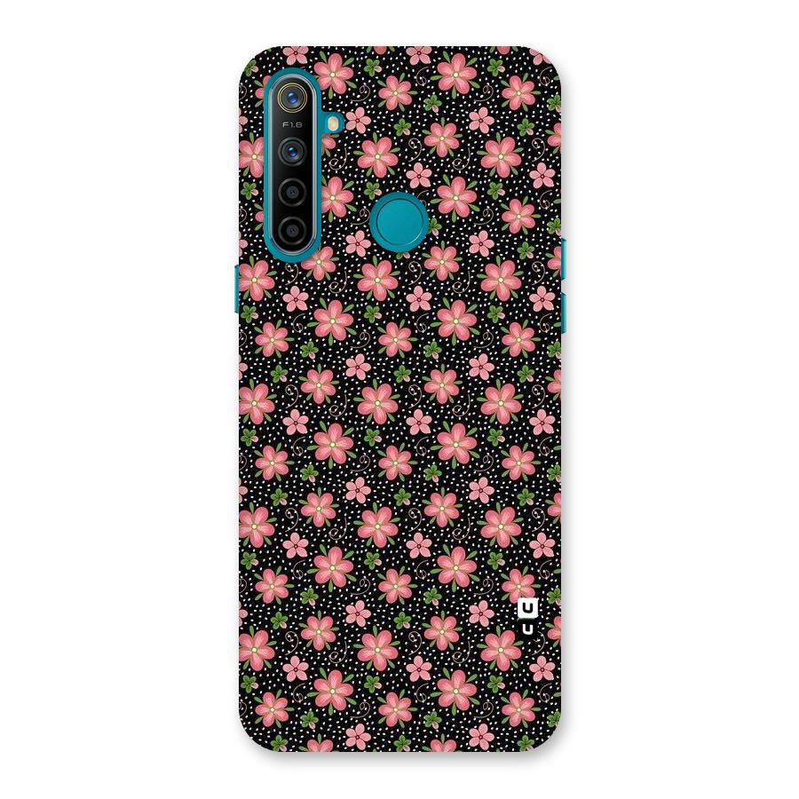 Cute Tiny Flowers Back Case for Realme 5i