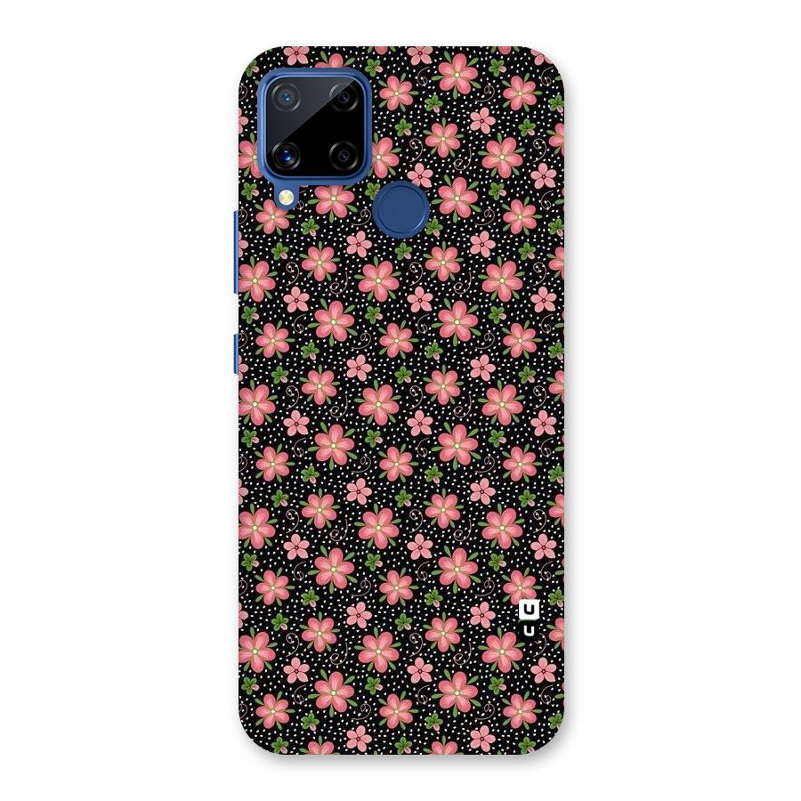 Cute Tiny Flowers Back Case for Realme C15