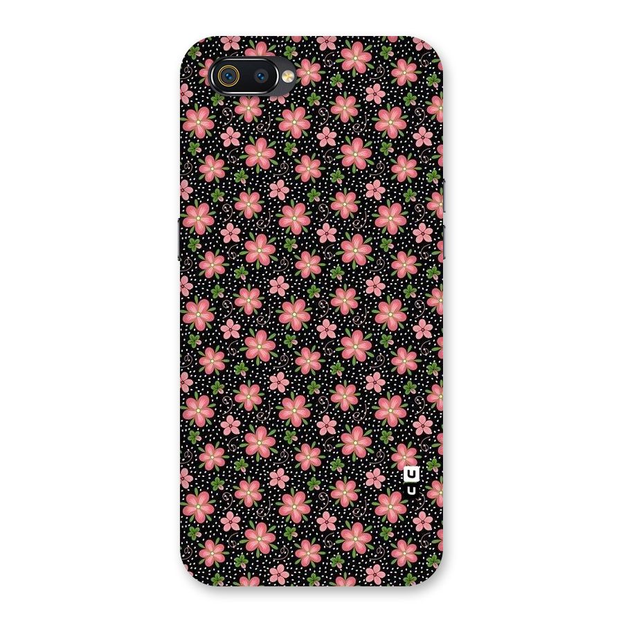 Cute Tiny Flowers Back Case for Realme C2