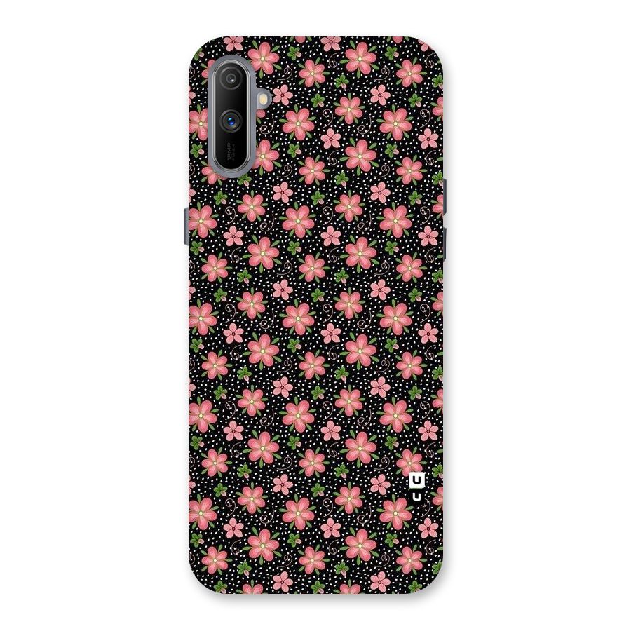 Cute Tiny Flowers Back Case for Realme C3