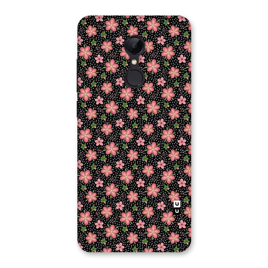 Cute Tiny Flowers Back Case for Redmi 5