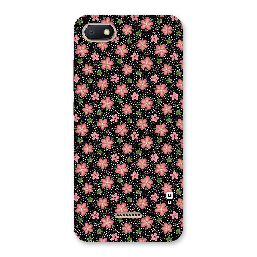 Cute Tiny Flowers Back Case for Redmi 6A