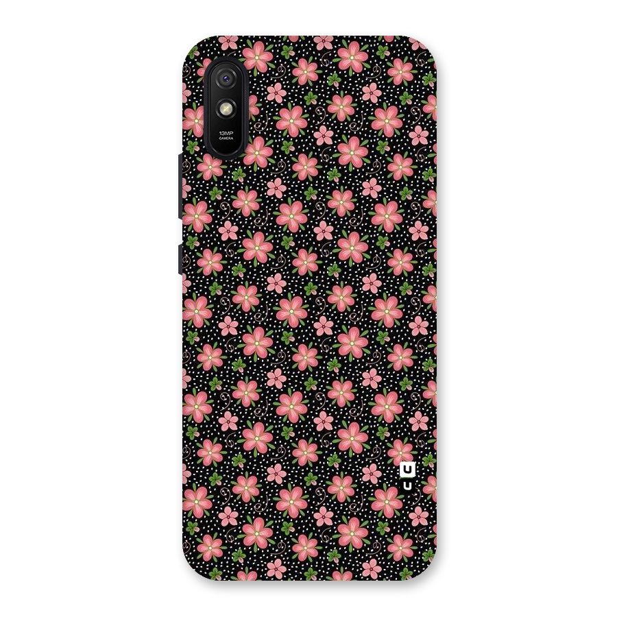 Cute Tiny Flowers Back Case for Redmi 9A