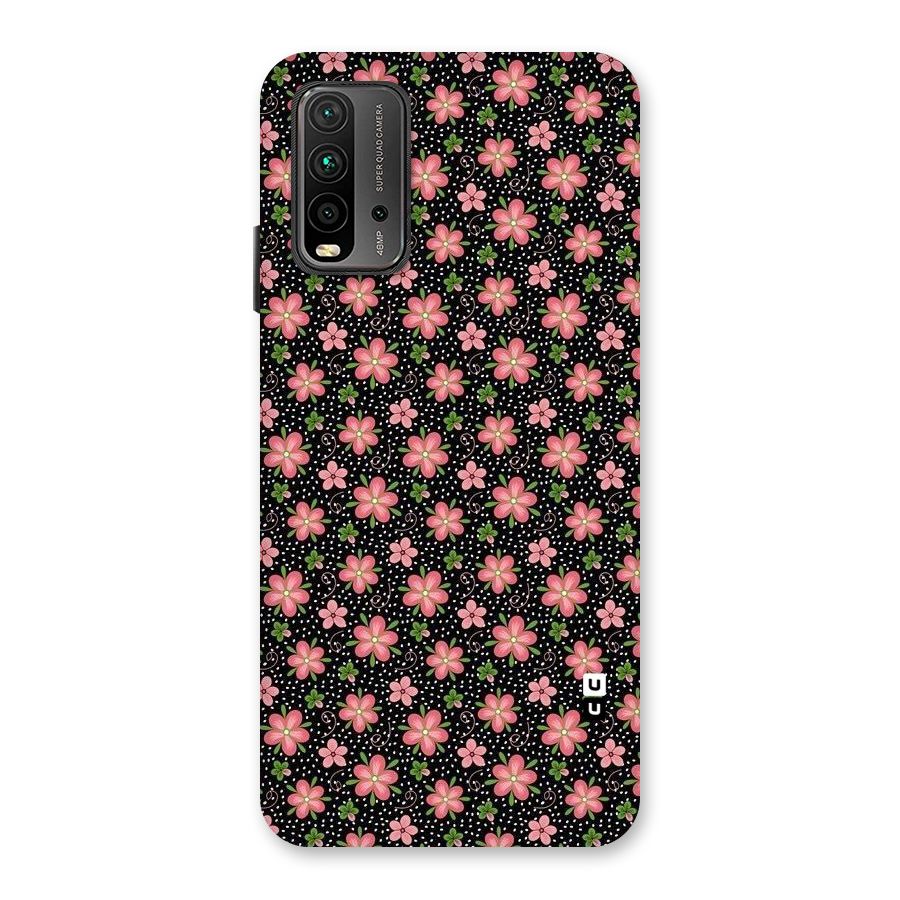 Cute Tiny Flowers Back Case for Redmi 9 Power