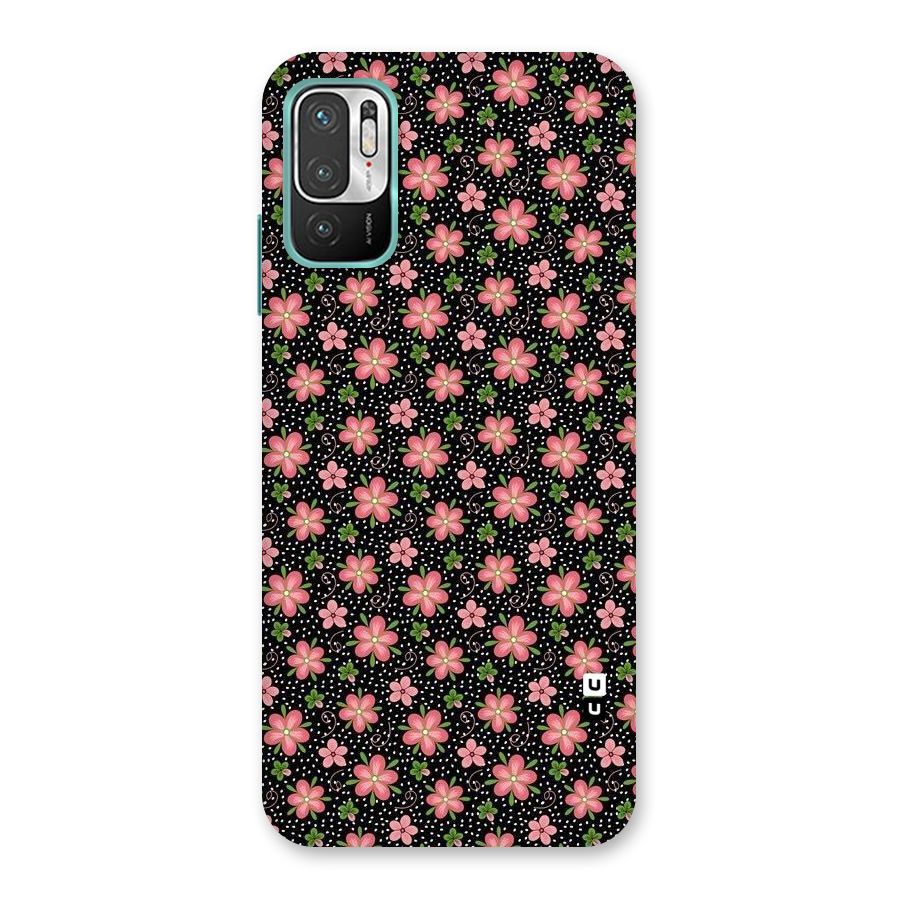 Cute Tiny Flowers Back Case for Redmi Note 10T 5G