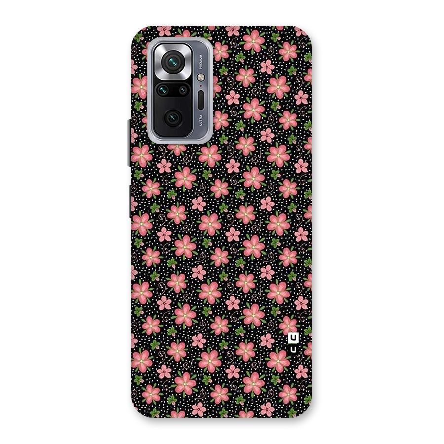 Cute Tiny Flowers Back Case for Redmi Note 10 Pro Max