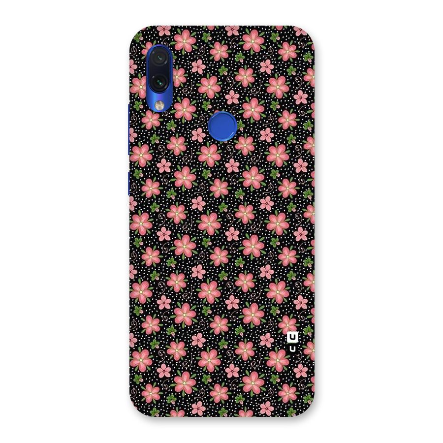 Cute Tiny Flowers Back Case for Redmi Note 7