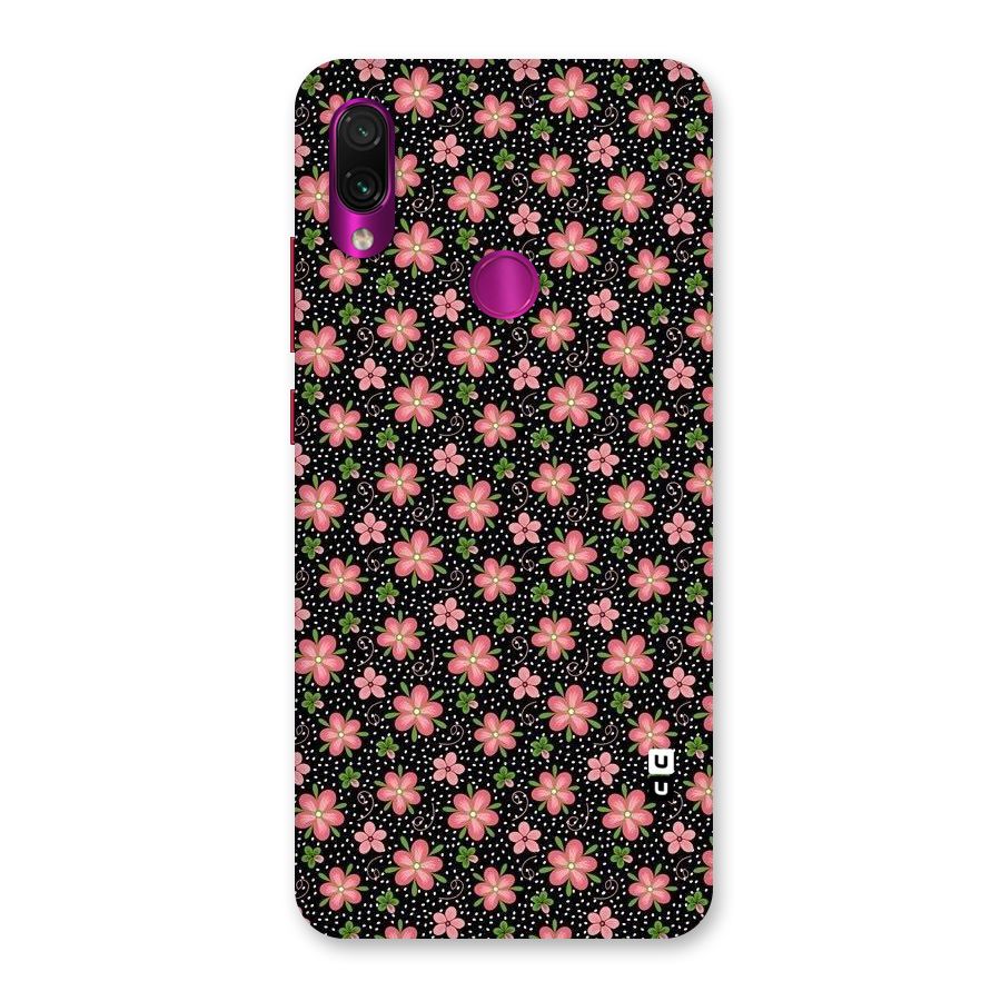 Cute Tiny Flowers Back Case for Redmi Note 7 Pro