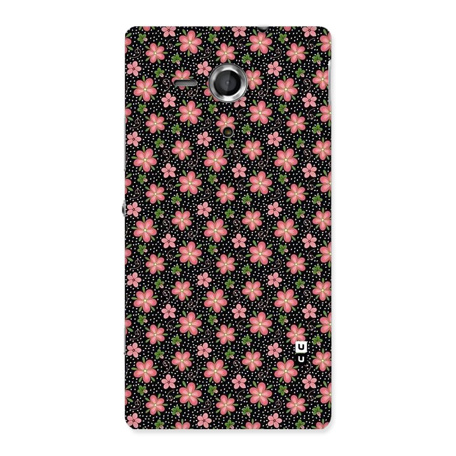 Cute Tiny Flowers Back Case for Sony Xperia SP