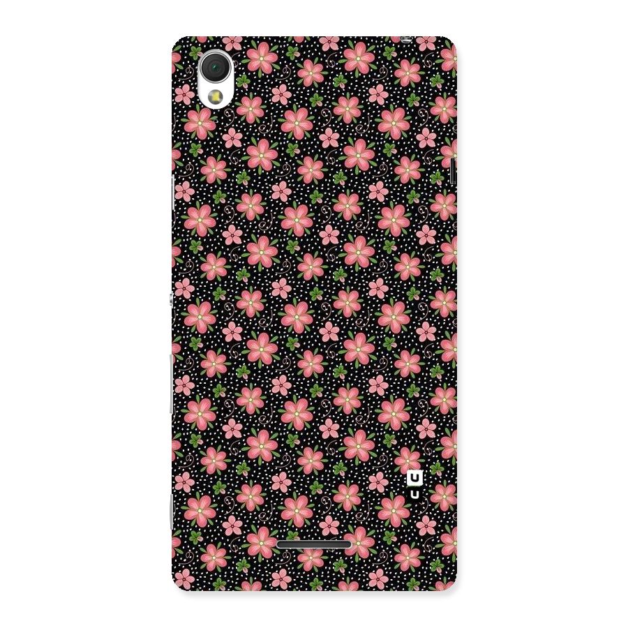 Cute Tiny Flowers Back Case for Sony Xperia T3