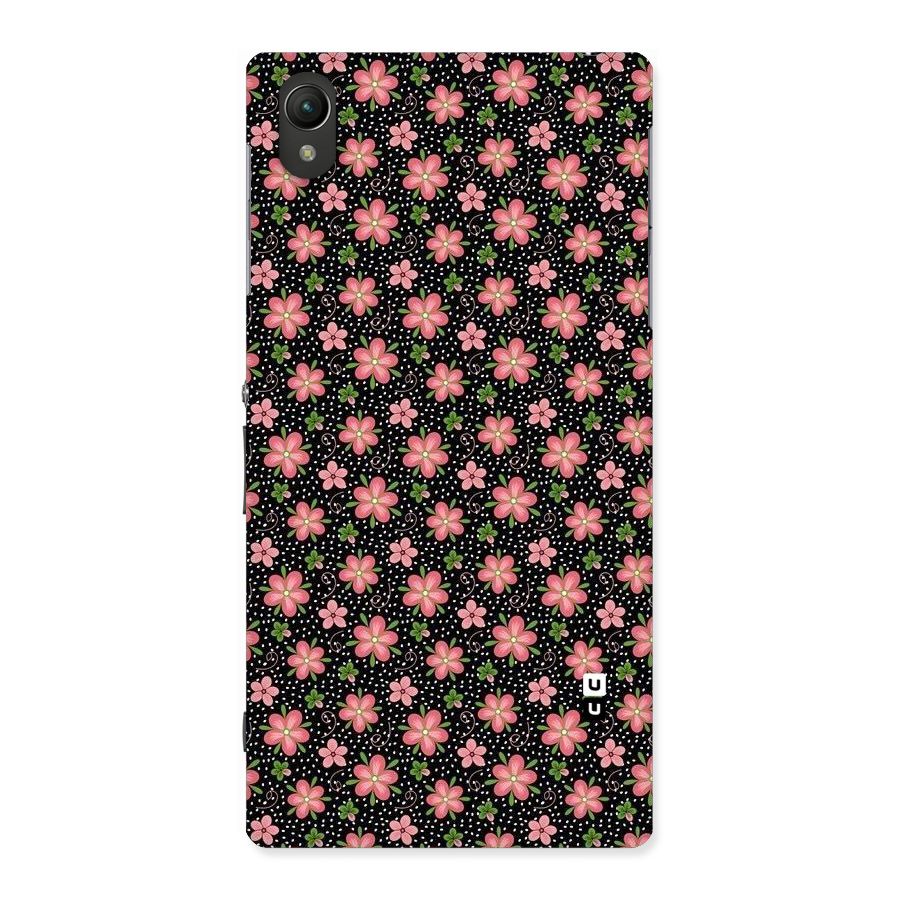 Cute Tiny Flowers Back Case for Sony Xperia Z1