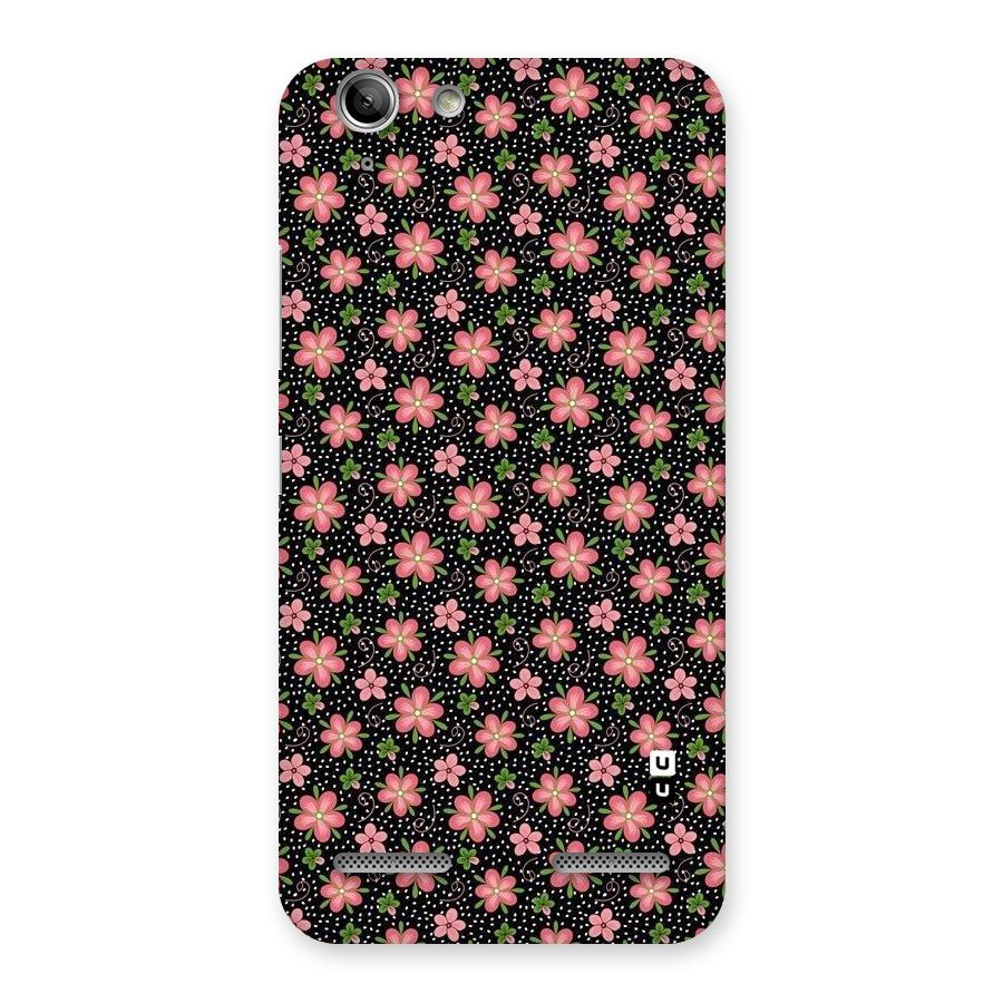 Cute Tiny Flowers Back Case for Vibe K5 Plus