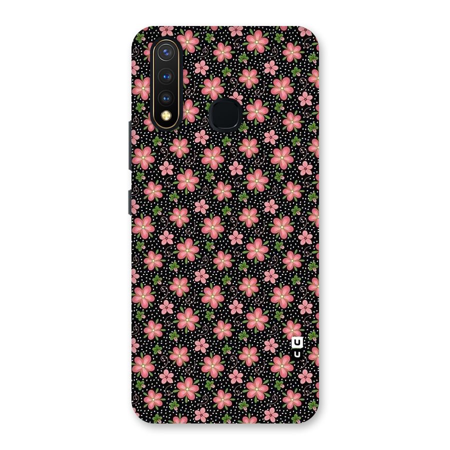 Cute Tiny Flowers Back Case for Vivo U20