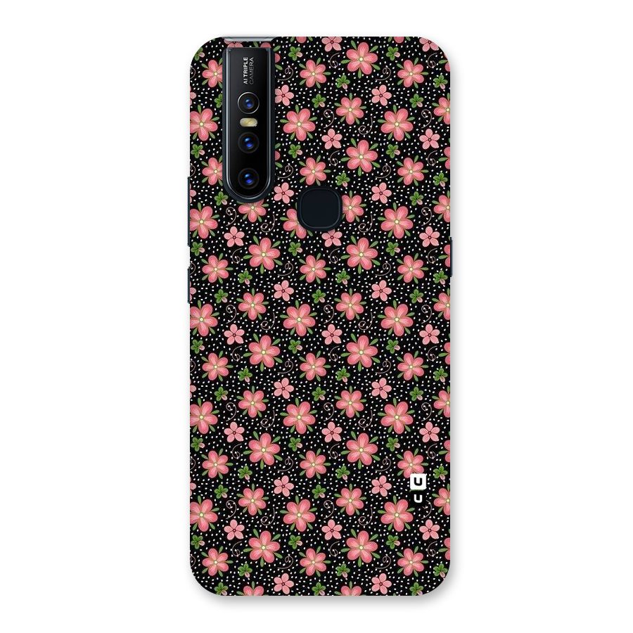 Cute Tiny Flowers Back Case for Vivo V15