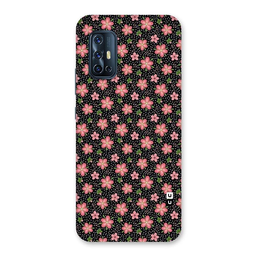 Cute Tiny Flowers Back Case for Vivo V17