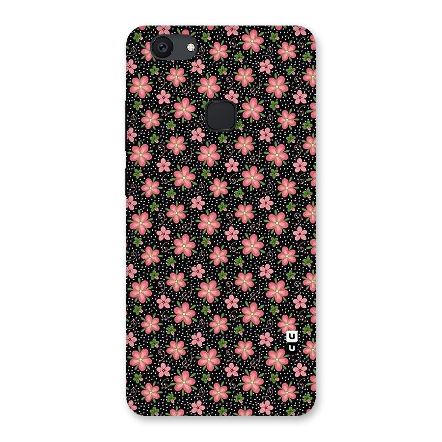 Cute Tiny Flowers Back Case for Vivo V7 Plus