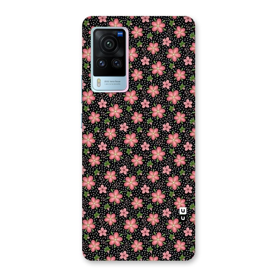 Cute Tiny Flowers Back Case for Vivo X60 Pro
