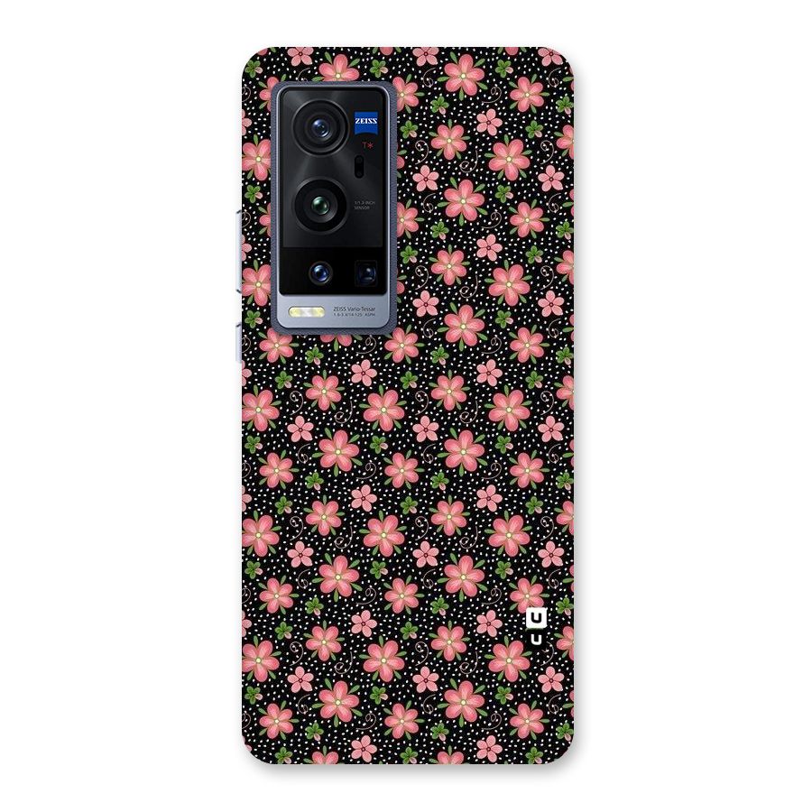 Cute Tiny Flowers Back Case for Vivo X60 Pro Plus